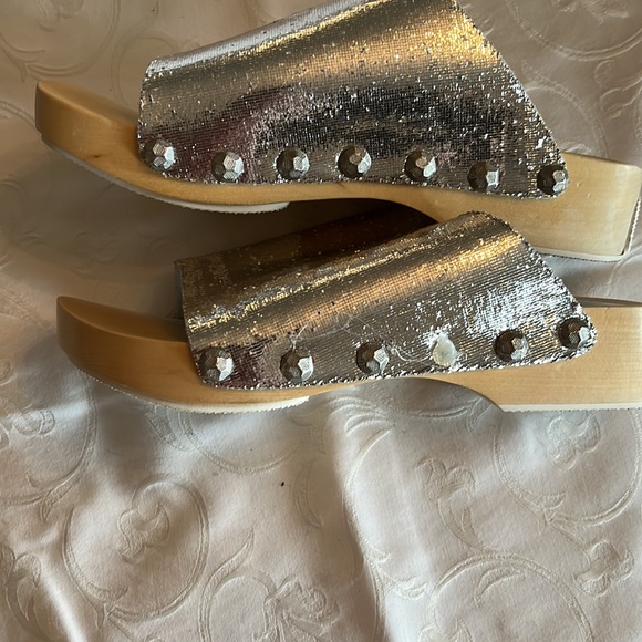 Fun Opening Ceremony clogs. Worn once. - Picture 4 of 4